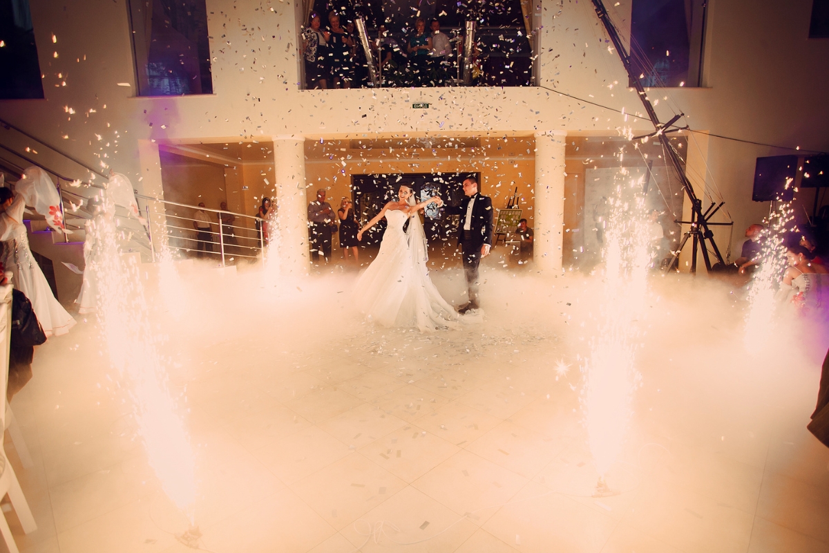 Special Fog & Pyro Entry - Happy Deco Events Bangalore